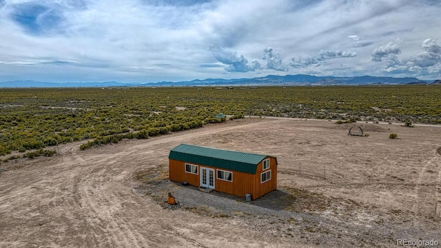 56506 County Road Aa, Moffat, CO 81143 - overview of rural landscape with a mountainous background
