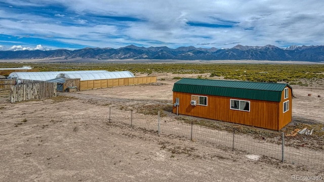 56506 County Road Aa, Moffat, CO 81143 - view of mountain background with a desert landscape