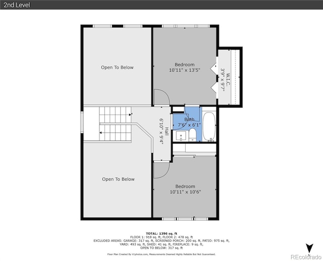 13270 W 65th Ave, Arvada, CO 80004 - floor plan / room layout