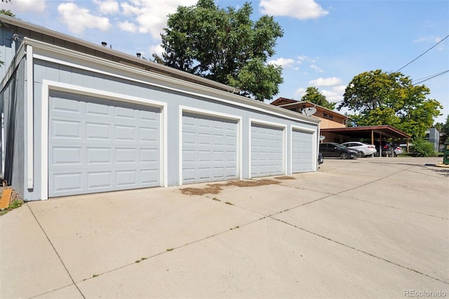 2854 N Lowell Blvd, Denver, CO 80211 - view of garage