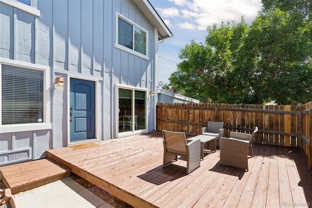 2854 N Lowell Blvd, Denver, CO 80211 - view of wooden deck