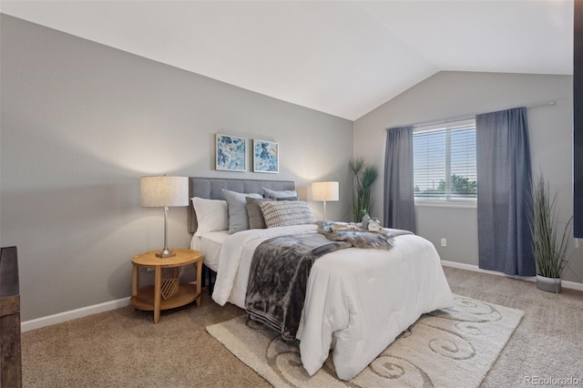 2854 N Lowell Blvd, Denver, CO 80211 - bedroom featuring carpet and lofted ceiling