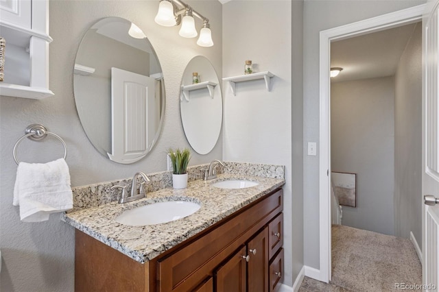 2854 N Lowell Blvd, Denver, CO 80211 - full bath featuring double vanity