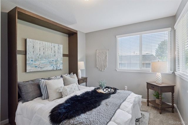 2854 N Lowell Blvd, Denver, CO 80211 - carpeted bedroom featuring baseboards