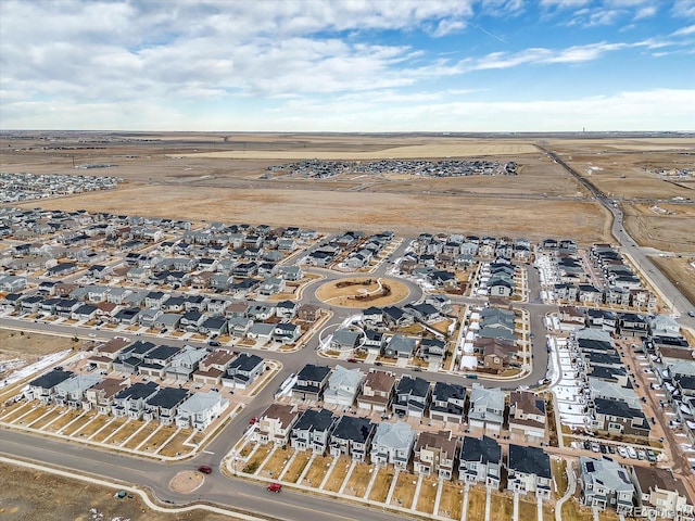 drone / aerial view featuring a residential view