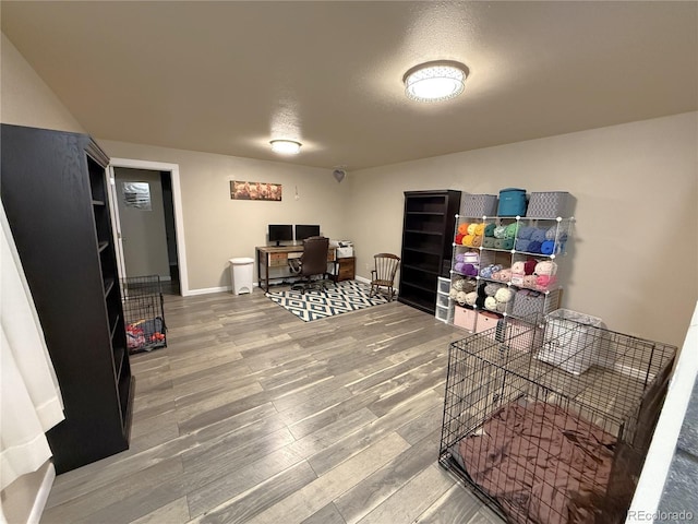 14 W 3rd St, Flagler, CO 80815 - home office featuring wood finished floors