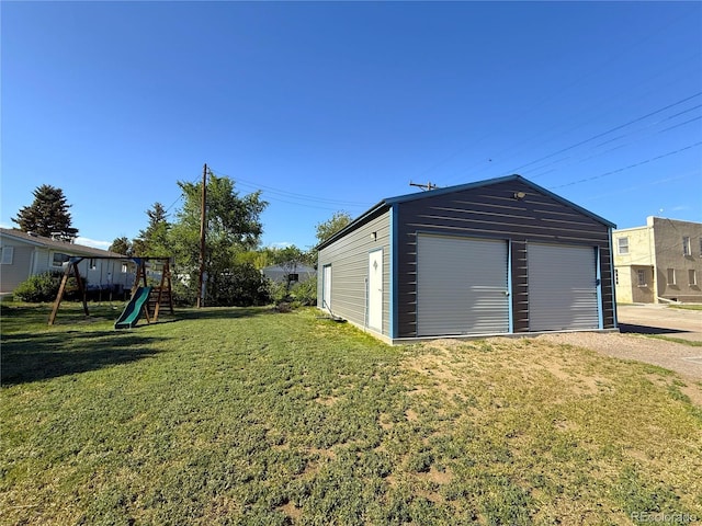 14 W 3rd St, Flagler, CO 80815 - view of detached garage