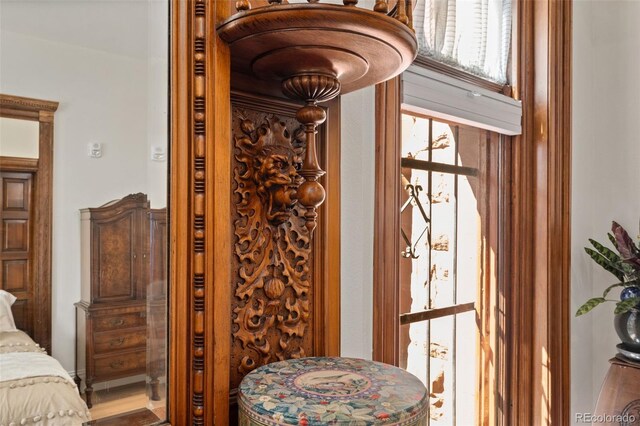 view of room details