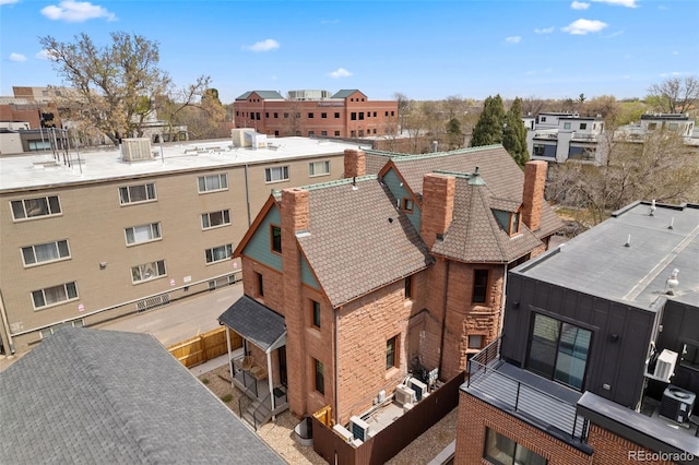 bird's eye view featuring a residential view