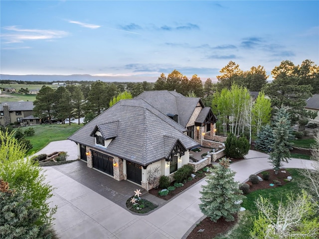 17540 Pond View Pl, Colorado Springs, CO 80908 - view from above of property