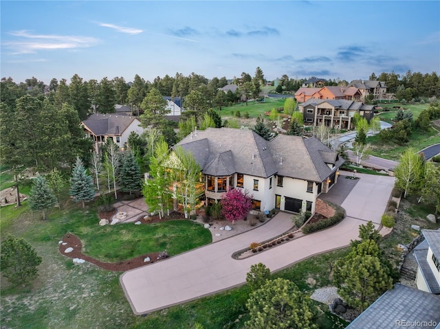 17540 Pond View Pl, Colorado Springs, CO 80908 - aerial view of residential area
