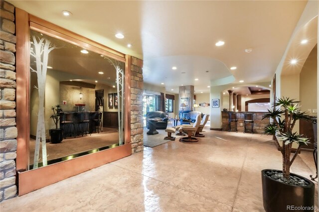 17540 Pond View Pl, Colorado Springs, CO 80908 - building lobby featuring recessed lighting