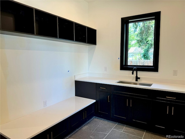 2442 S Saint Paul St, Denver, CO 80210 - kitchen featuring dark cabinets and light countertops