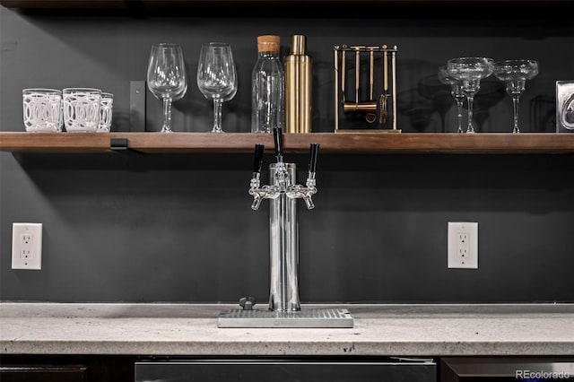 room details with light countertops