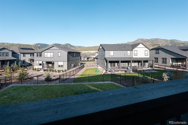 2967 S Quaker St, Morrison, CO 80465 - exterior space with a mountain view and a residential view