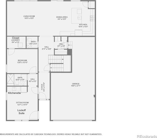 2967 S Quaker St, Morrison, CO 80465 - view of home floor plan