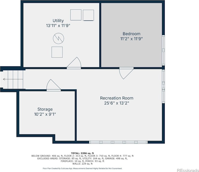 1936 S Poplar St, Denver, CO 80224 - view of room layout