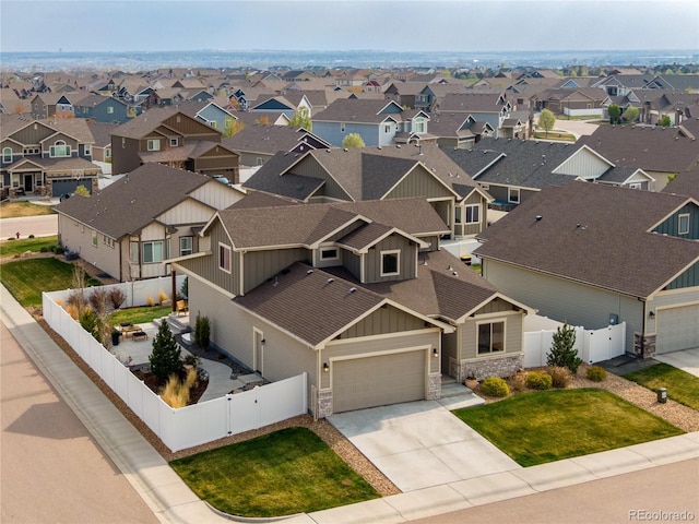 6093 Carmon Dr, Windsor, CO 80550 - bird's eye view featuring a residential view