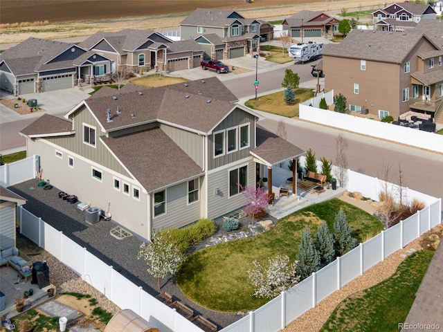 6093 Carmon Dr, Windsor, CO 80550 - birds eye view of property with a residential view