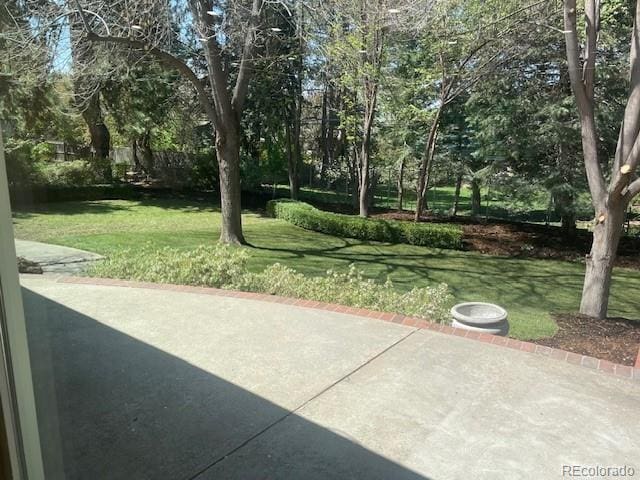 3975 S Cherry St, Cherry Hills Village, CO 80113 - view of yard featuring a patio area