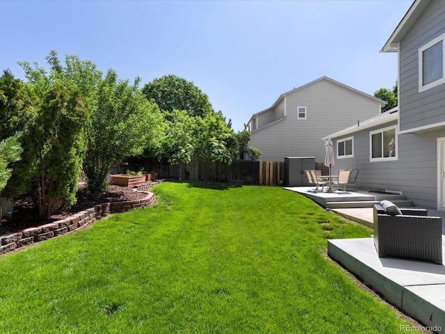 20789 E Princeton Pl, Aurora, CO 80013 - view of yard with a patio