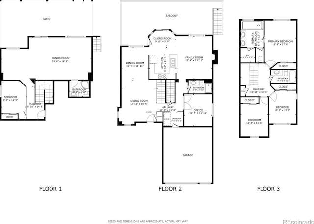 2043 Fendlebrush St, Highlands Ranch, CO 80129 - room layout