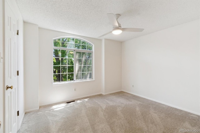 5625 W 109th Cir, Westminster, CO 80020 - unfurnished room with carpet flooring, a ceiling fan, and a textured ceiling