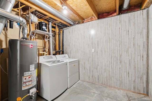 5625 W 109th Cir, Westminster, CO 80020 - laundry area featuring gas water heater and independent washer and dryer