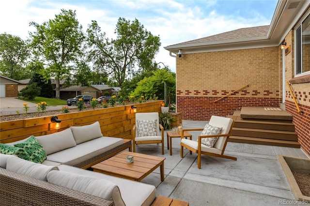 4891 Depew St, Denver, CO 80212 - view of patio with outdoor lounge area