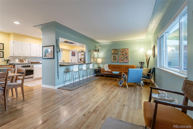 4891 Depew St, Denver, CO 80212 - living room featuring light wood-style flooring