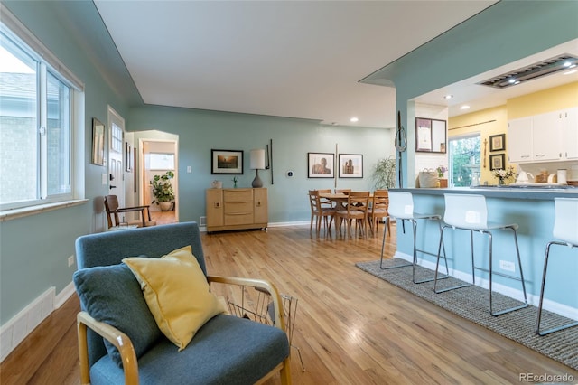 4891 Depew St, Denver, CO 80212 - living area with light wood-style floors
