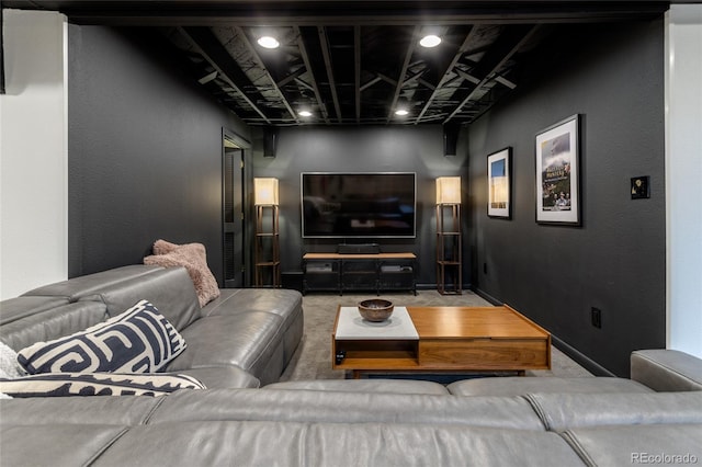 4891 Depew St, Denver, CO 80212 - carpeted living room with baseboards