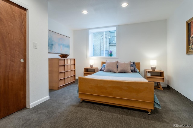 4891 Depew St, Denver, CO 80212 - bedroom featuring carpet floors and recessed lighting