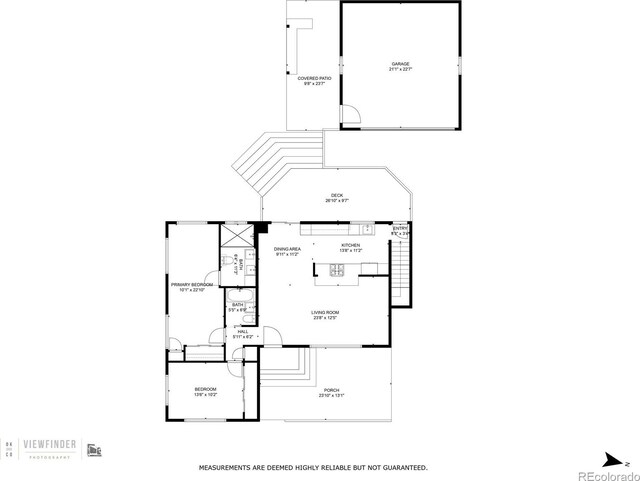 4891 Depew St, Denver, CO 80212 - view of home floor plan