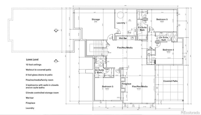7142 Lynx Lair Rd, Evergreen, CO 80439 - view of room layout