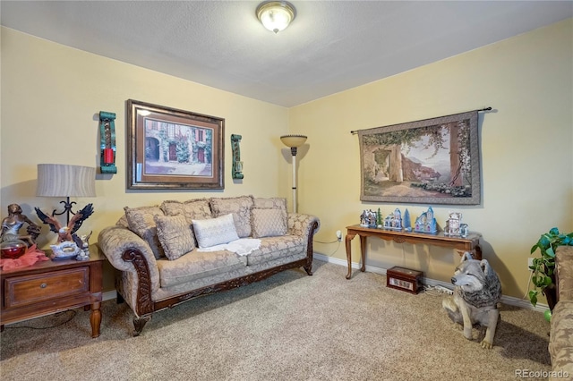 4345 S Chamberlin, Colorado Springs, CO 80906 - carpeted living room featuring baseboards