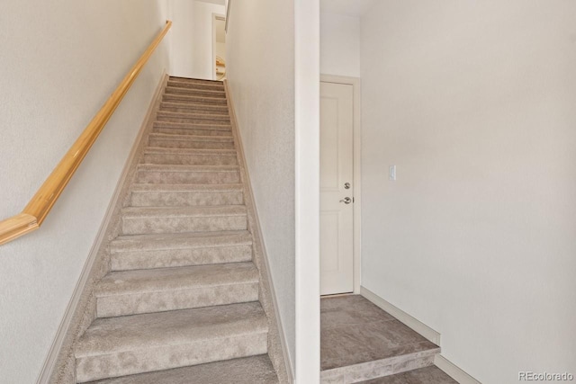 5703 Canyon Reserve Hts, Colorado Springs, CO 80919 - stairs with carpet floors