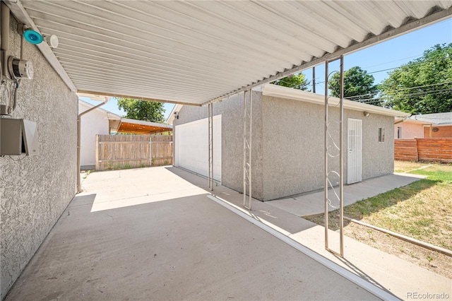 2925 Azalea St, Pueblo, CO 81005 - view of patio with concrete driveway
