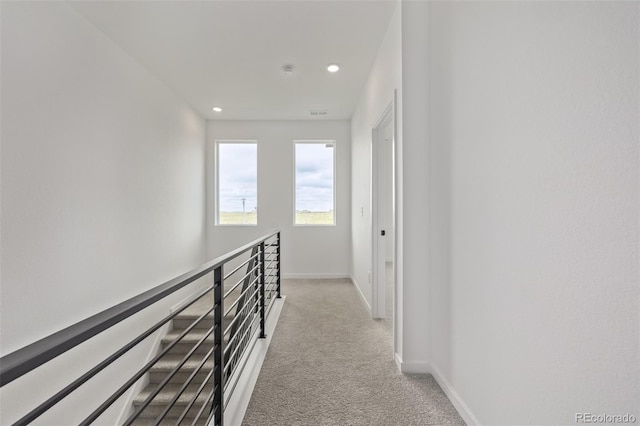 20520 E 58th Ave, Aurora, CO 80019 - corridor with carpet floors, recessed lighting, and baseboards
