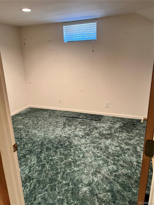 2124 S Yates St, Denver, CO 80219 - finished below grade area with carpet
