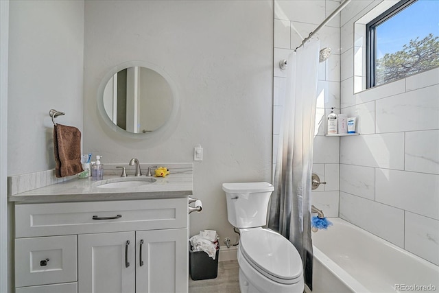 24701 US Highway 40, Golden, CO 80401 - full bath featuring toilet, vanity, and shower / tub combo