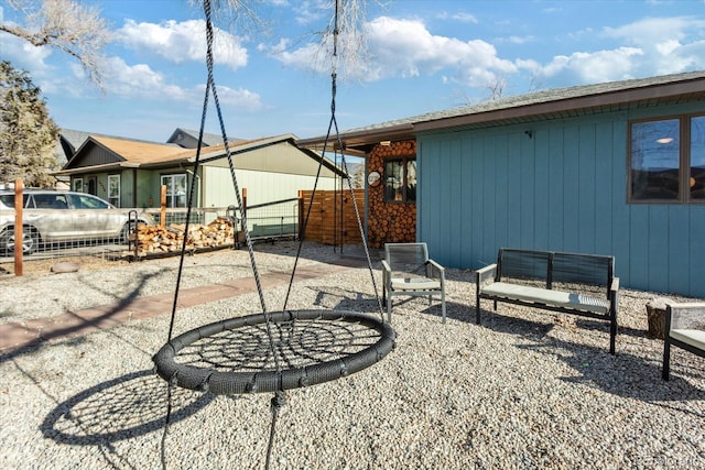 back of house featuring a patio area