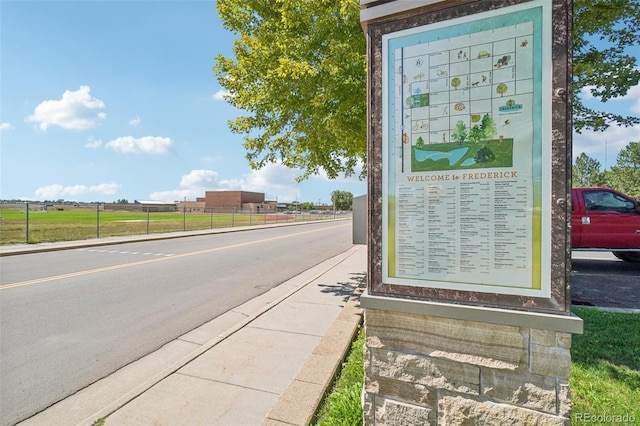 view of street