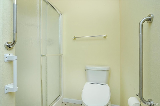 84 Kathy Dr, Buena Vista, CO 81211 - bathroom with a shower stall and toilet
