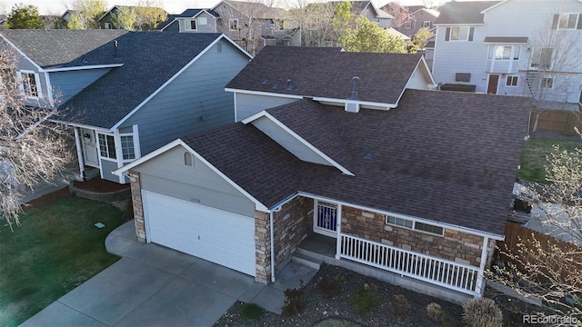 13906 Jackson St, Thornton, CO 80602 - aerial perspective of suburban area
