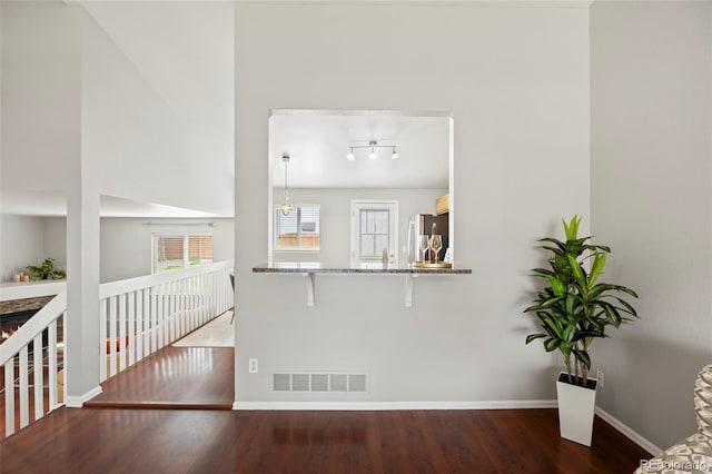 13906 Jackson St, Thornton, CO 80602 - interior space with wood finished floors and baseboards