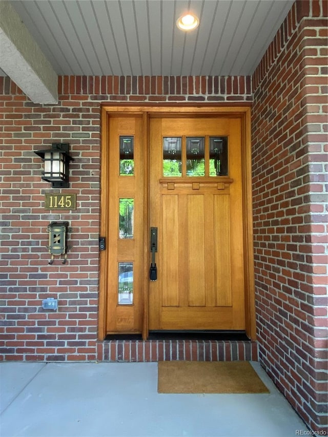 1145 S Williams St, Denver, CO 80210 - entrance to property with brick siding