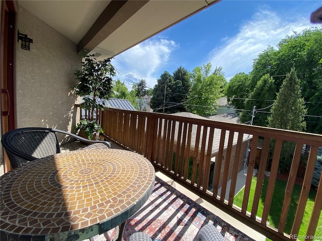 1145 S Williams St, Denver, CO 80210 - view of balcony