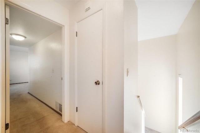 3330 Templeton Gap Rd Unit 15, Colorado Springs, CO 80907 - corridor featuring light carpet