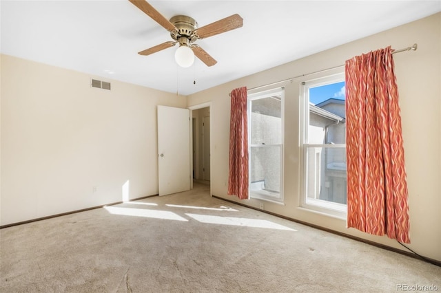 3330 Templeton Gap Rd Unit 15, Colorado Springs, CO 80907 - unfurnished room featuring carpet and ceiling fan